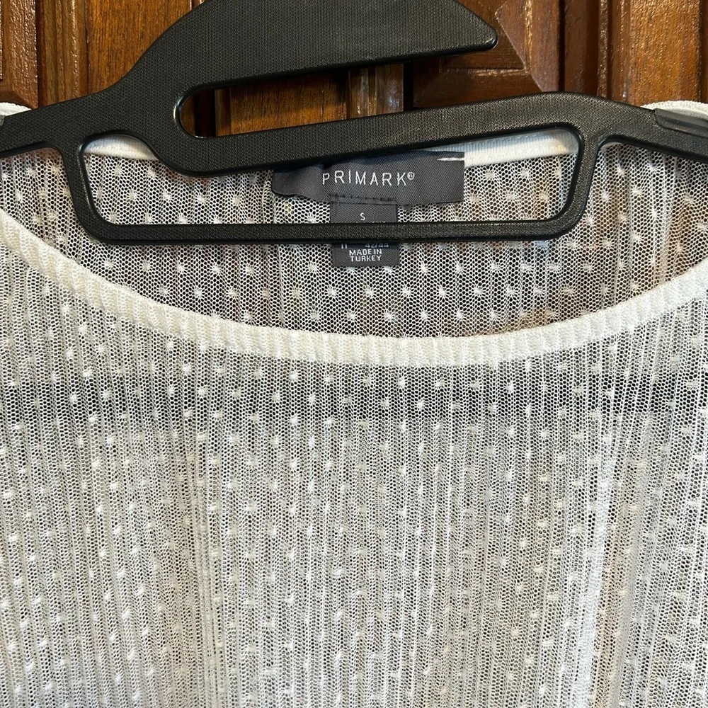 Primark White Sheer Blouse - Picture 4 of 4